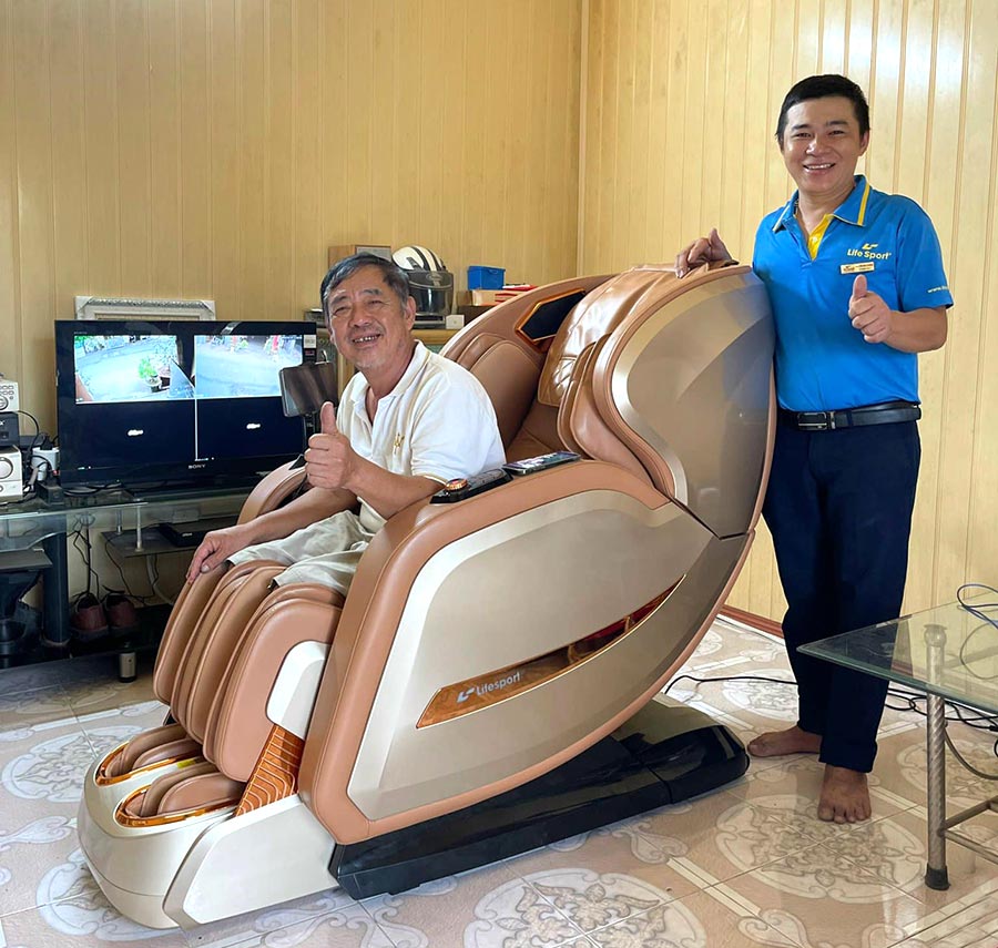 Ghế massage Lifesport Bình Dương có nhiều mẫu mã hiện đại, giá rẻ