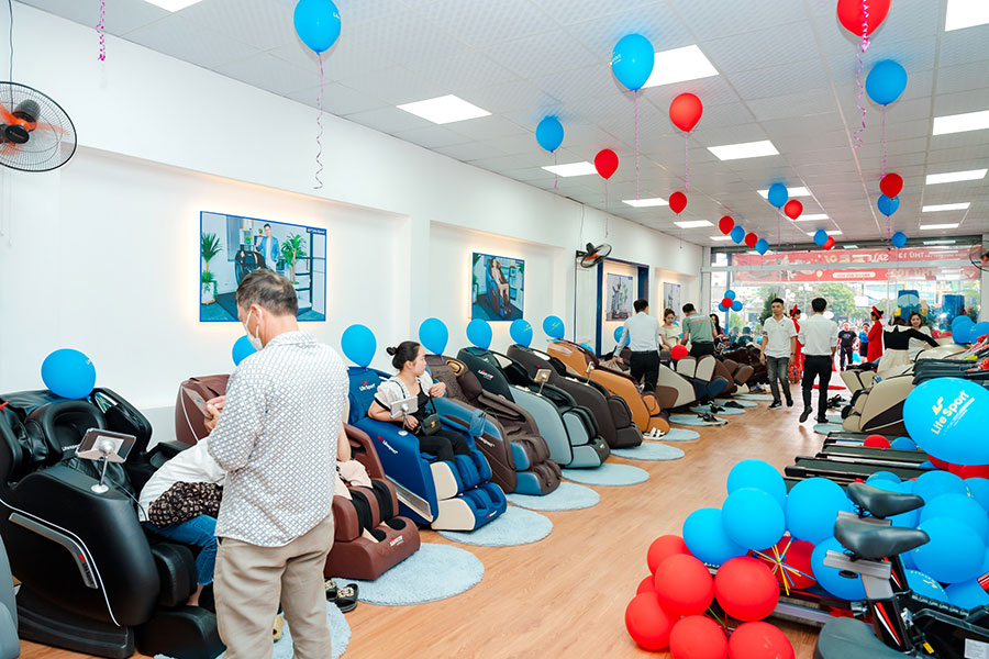 Lifesport - Thương hiệu ghế massage cao cấp uy tín tại Việt Nam