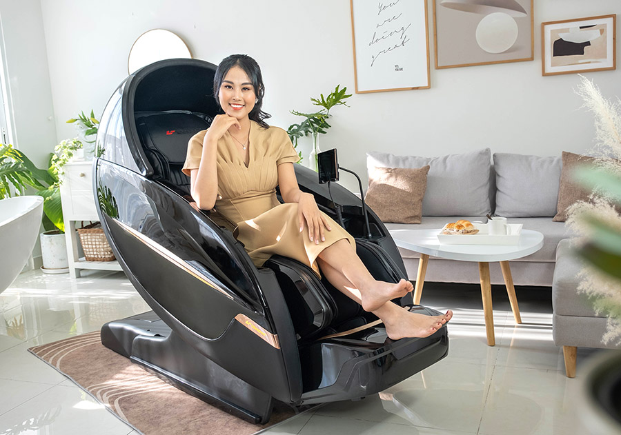 Ghế massage cao cấp Lifesport tích hợp nhiều tính năng hiện đại