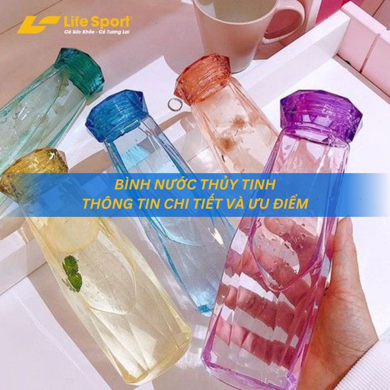 Bình nước thủy tinh