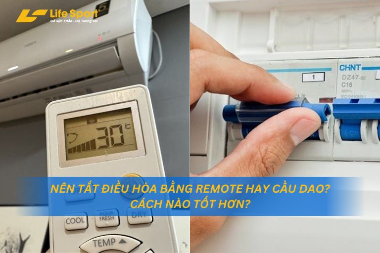 Tắt Điều Hòa Bằng Remote Hay Cầu Dao? Cách Nào Tốt Hơn?