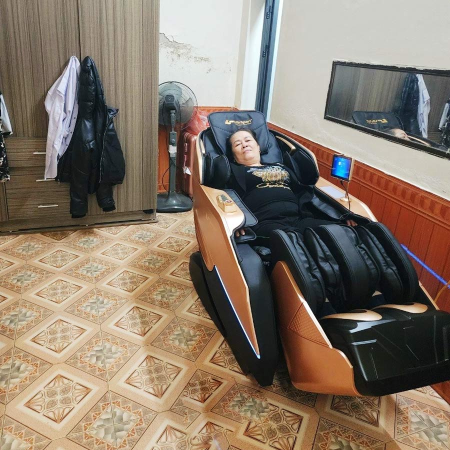 Ghế massage Lifesport LS-660E - Giải pháp giảm đau mỏi hiệu quả 