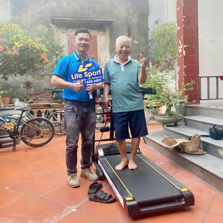 Máy chạy bộ Lifepsort LS-4000 - Bí quyết sống khỏe 