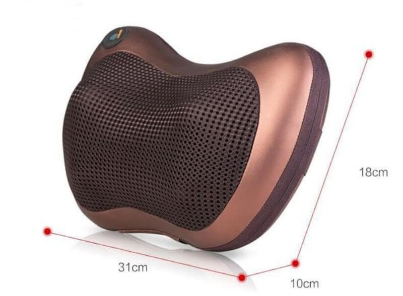 gối massage hồng ngoại 8 bi có tốt không