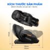 Kích thước ghế Massage Lifesport LS-699