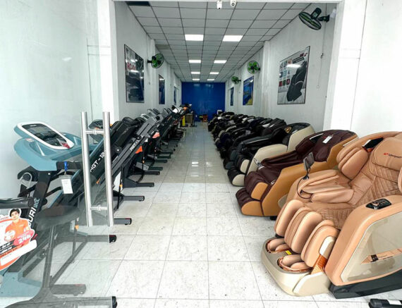 Cửa hàng ghế massage tại Lifesport An Giang có nhiều khuyến mãi
