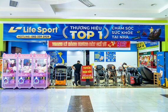 Cửa hàng ghế massage Lifesport Bắc Ninh
