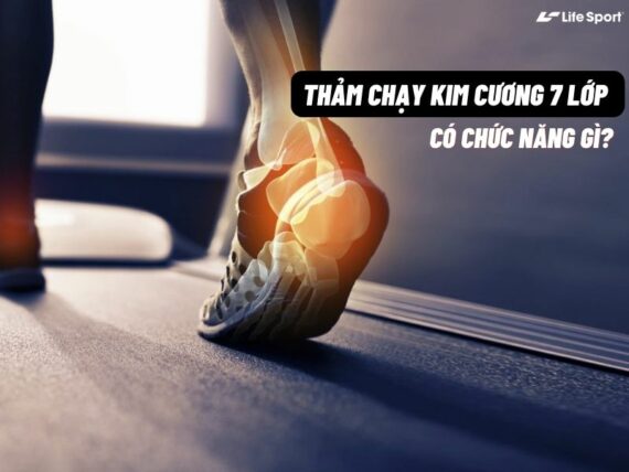 Thảm chạy kim cương 7 lớp