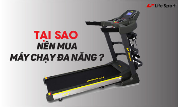 Tại sao nên mua máy chạy bộ đa năng cho gia đình