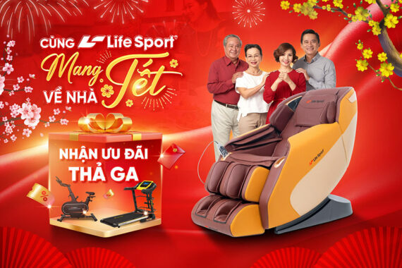 Cùng Lifesport mang tết về nhà