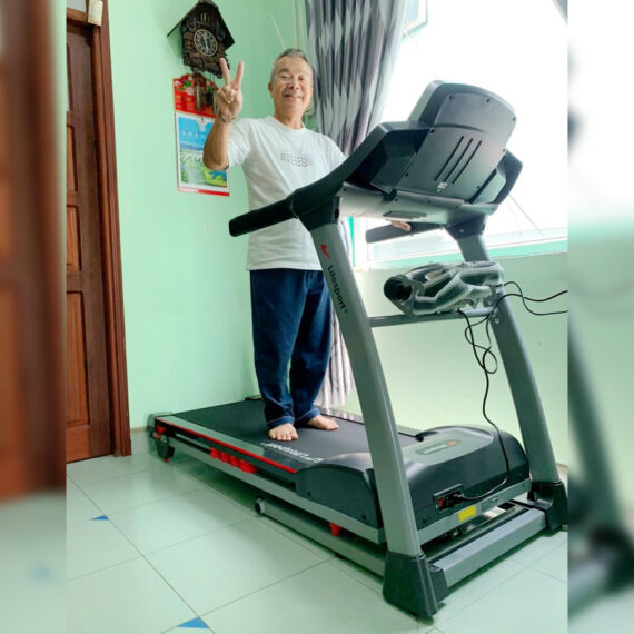 Máy chạy bộ Lifesport LS-6 đem đến không gian tập luyện thoải mái ngay tại nhà