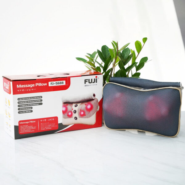 Gối massage hồng ngoại Fuji FJ-5688