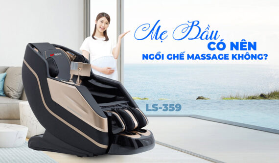 Giải đáp mẹ bầu có nên ngồi ghế massage không