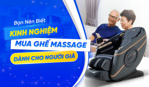 Ghế Massage Dành Cho Người Già Tốt Nhất Hiện Nay